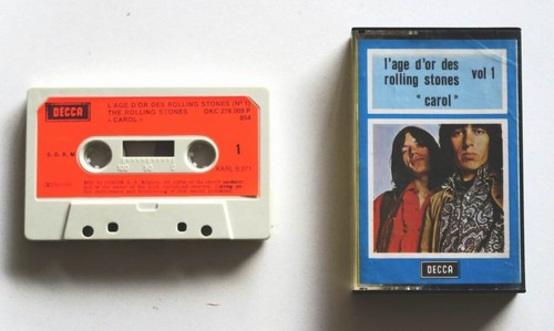 Cassette audio the rolling - k7,