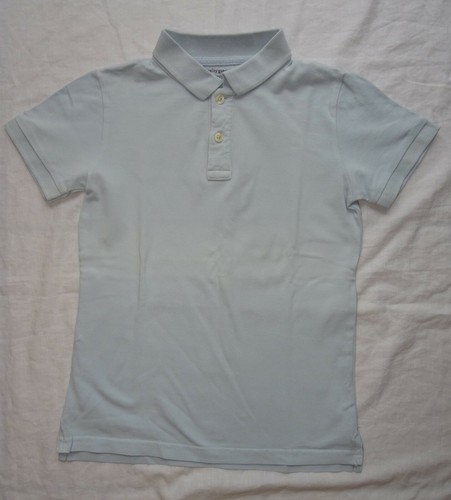 Polo bleu ciel manches - bleu, ciel,
