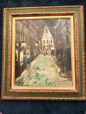 GRANDE HUILE SUR PANNEAU