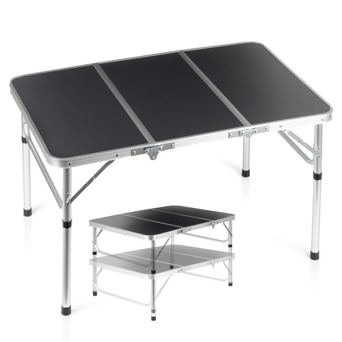Table camping réglable - table,