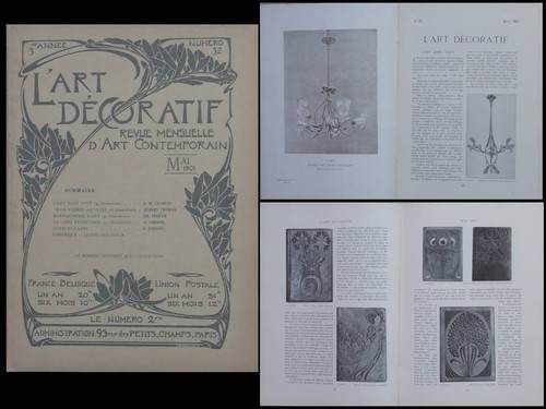 Art decoratif mai 1901 - decoratif, l'art