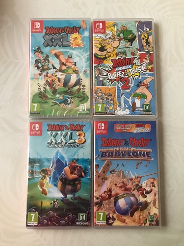 Pack jeux astérix - pack, 4