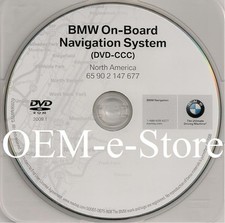 2004-2009 BMW 6-Series 645Ci 645Cic 650i GPS Navigation DVD U.S Canada Map OEM