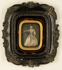 Daguerreotype, femme vintage