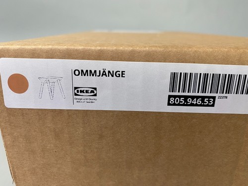 Tabouret ikea ommjange orange - tabouret,
