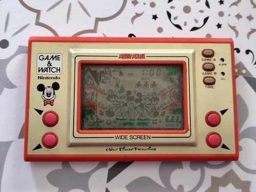 Game watch mickey mouse - game,