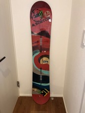 BURTON snowboard CUSTOM 162cm LARGEUR 15-16 modèle Camber Red freestyle Rare