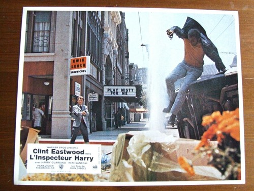 Clint eastwood inspecteur - eastwood, l'inspecteur