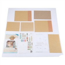 DIY En Bois Chalet Miniature Meubles Kit Maison Jouet Avec Lumières LED