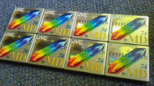 Minidisc jvc crystal - crystal, md
