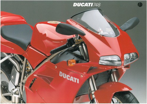 Prospectus ducati 748 brochure - 748,