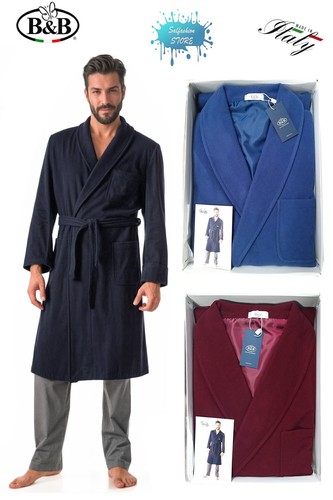 Peignoir homme laine et - peignoir, en