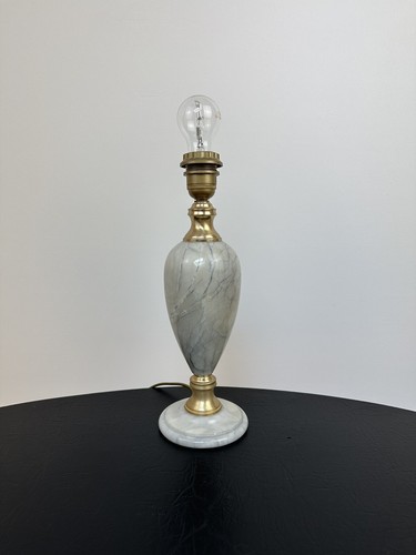 Lampe marbre dauphin - marbre,