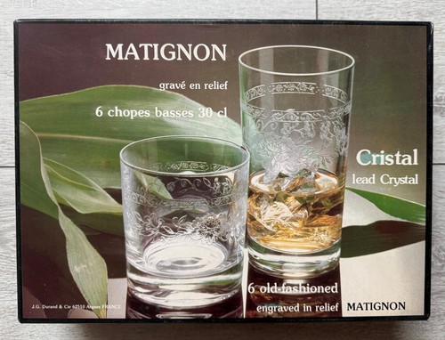 Verres cristal d arques - 6,