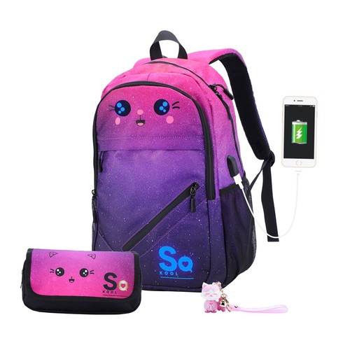 Sac dos cartable lumineux - sac,