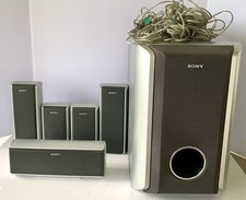 Sony Subwoofer + 5 Speakers For Home Theater SS-WS52B SS-CT51 SS-TS52 SS-TS51