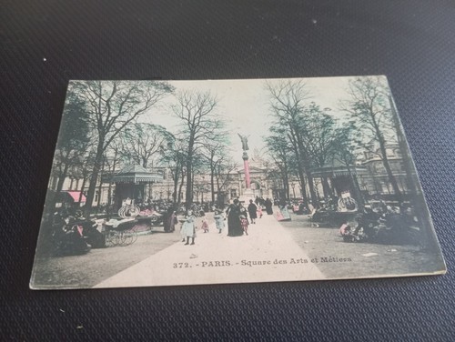 Ancienne carte postal paris - carte,