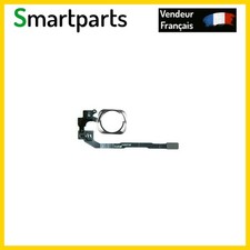 BOUTON HOME COMPLET AVEC NAPPE POUR IPHONE 5S/SE BLANC - ARGENT