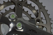 dust caps with cannondale logo fit shimano XTR fc-m900 fc-m901 ritchey crankset