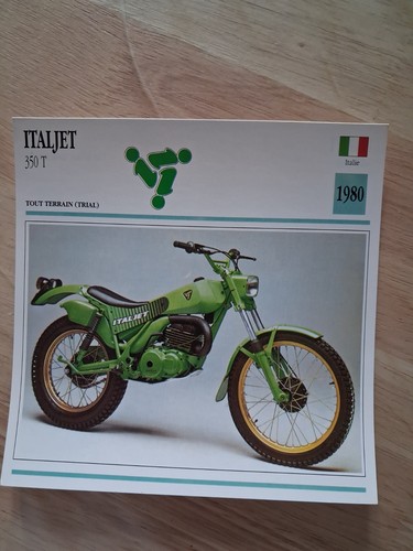 Italjet 350 trial 1980 - italjet,