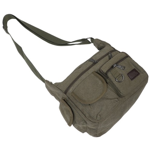 Canvas messenger bag - canvas,