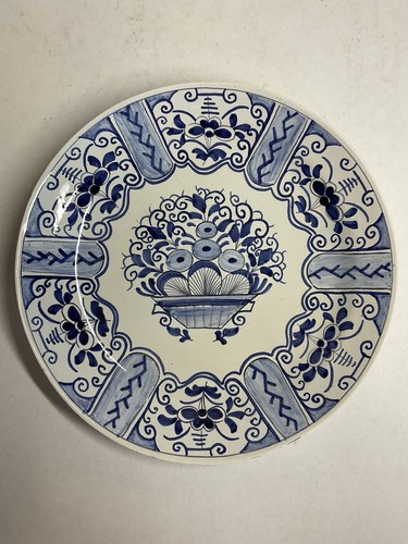 Assiette faience delft - faience,