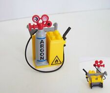 PLAYMOBIL (S170) RACING - Complete Argon Gas Welding Station Trailer 4422 