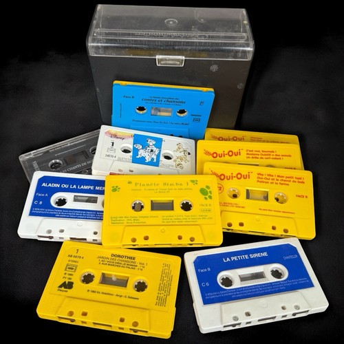 Coffret cassettes disney - coffret,