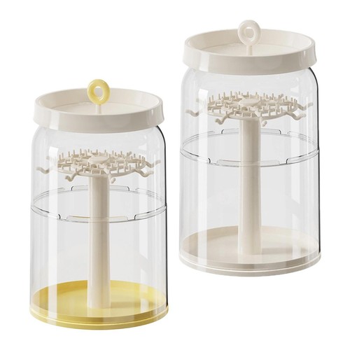 Vitrine transparente rotative