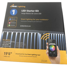 PEAK Lighting Smart LED Lighting 19' 6" Multicolor Wifi Starter Kit 50408