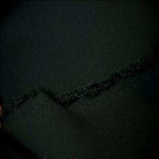 Tissu toile de store bâche d'extérieur noire 4 saisons en téflon 1.60m