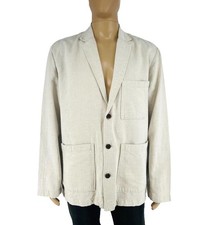 Blazer Veste En Lin Mélangé