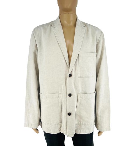 Blazer veste lin mélangé - en,