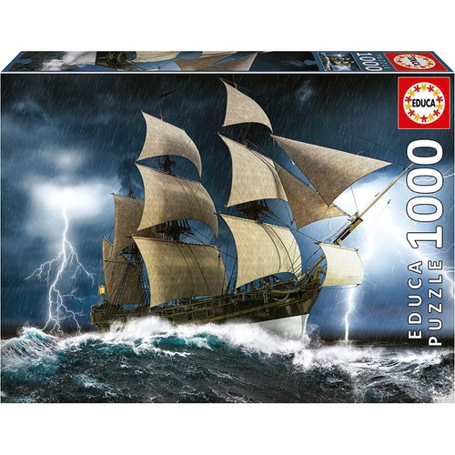 Puzzle tempête mer - puzzle,