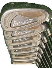 Orlimar TriMetal Iron Set 3-PW RH Regular Graphite 5i 38" New Midsize Grips Nice