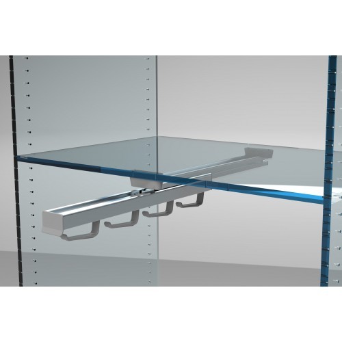 Porte cintres coulissant sous - porte-cintres,