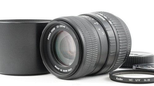 Objectif zoom sigma - zoom, 55-200