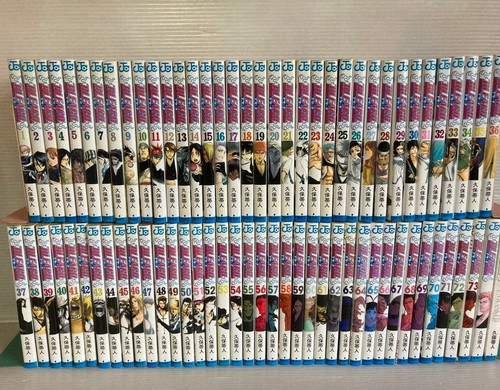 Bleach manga comics - manga, vol.1-74