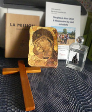 Lot d'objets religieux