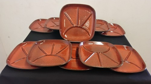 Assiettes fondue raclette - assiettes,