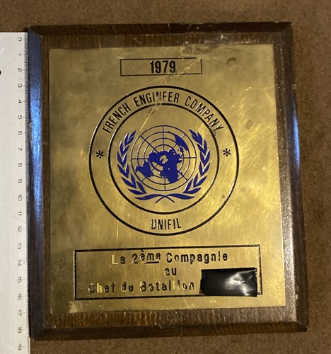 Plaque commémorative liban - commémorative,