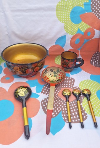 Vaisselle russe vintage - russe,