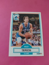 Kelly Tripucka Charlotte Hornets Carte Fleer Nba Basket-ball 1990 #21