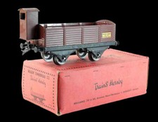 O Scale Train Hornby Dump Car Healed / Antique Toy