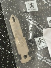 Insert Clé Neuf Brut Peugeot