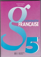 GRAMMAIRE FRANCAISE 5ème