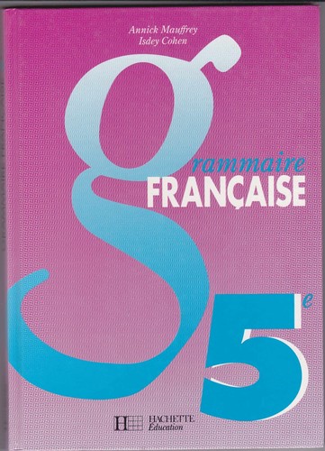 Grammaire francaise 5ème - grammaire,