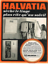 ADVERTISING 034 1974 HALVATIA dryer linen