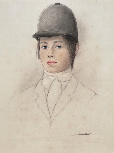Inconnu peintre portrait jeune - peintre,