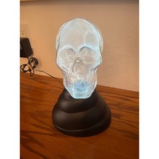 Vintage Glass Plasma Skull 